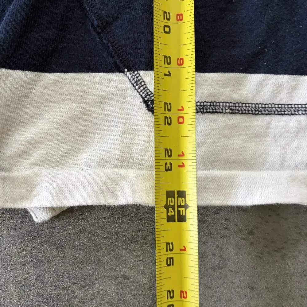Mens Polo Ralph Lauren Polo Bear Striped Pullover Rugby Hoodie Size S